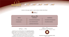 Desktop Screenshot of missiontrust.com